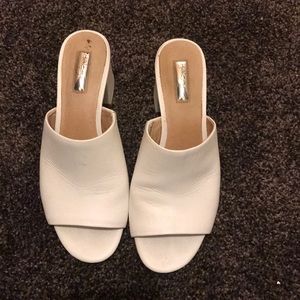 Halogen (from Nordstrom) White Wedge Mule